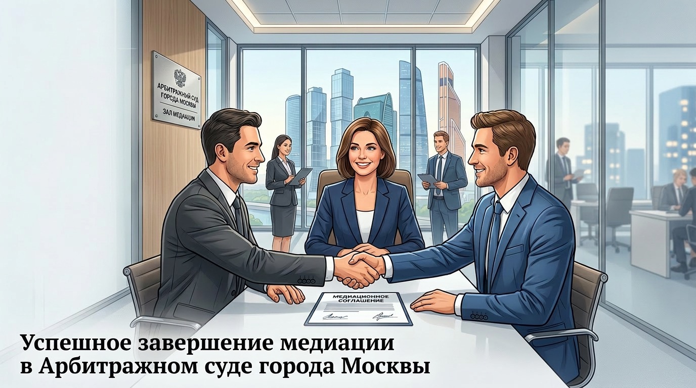 Успешное завершение медиации в Арбитражном суде города Москвы