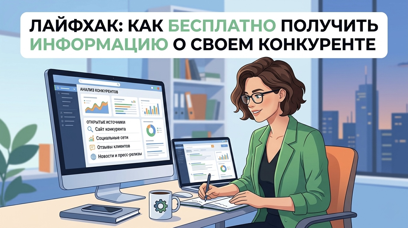 Лайфхак: как бесплатно получить информацию о своем конкуренте